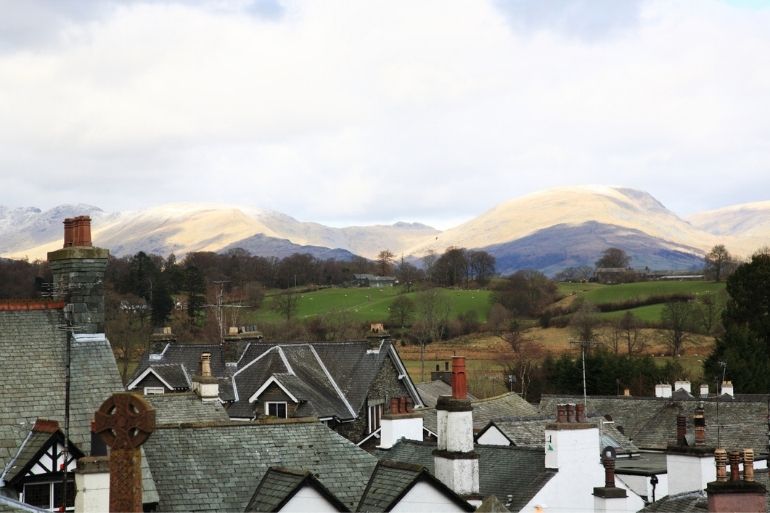 Hawkshead, Winter Village